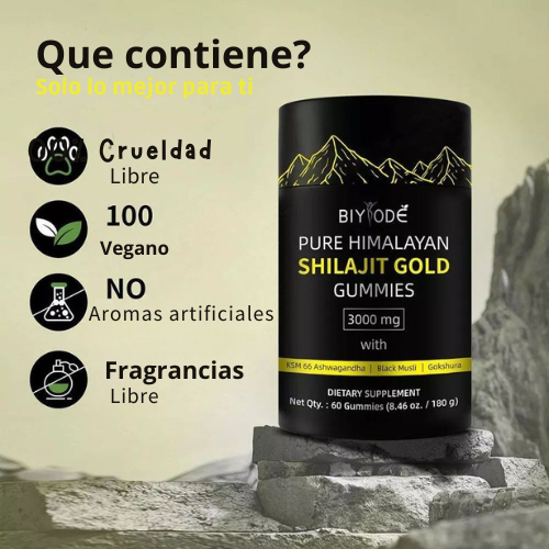 SHILAJIT GOLD GUMMIES