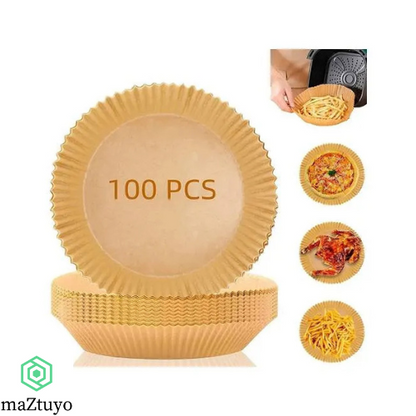 AirPaper™  PAPEL PARA FREIDORA 100 PCS