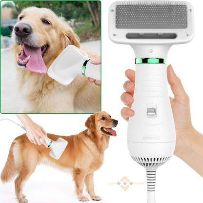 PetSteam™  CEPILLO BLOWER SECADOR PARA MASCOTAS