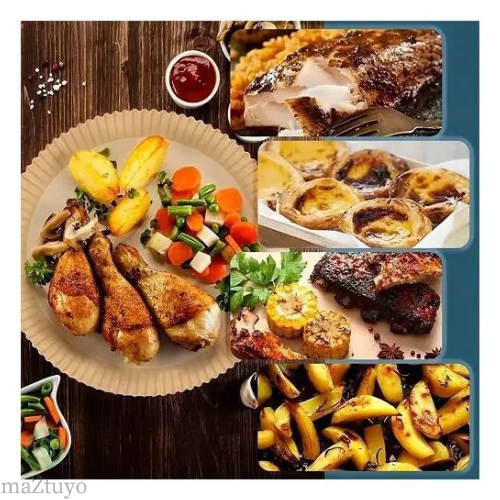 AirPaper™  PAPEL PARA FREIDORA 100 PCS