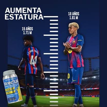 “Krec’Up con L-Arginina y Zinc | 60 cápsulas”