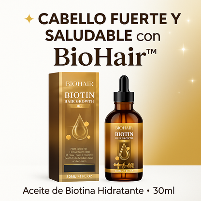 BioHair™  ACEITE DE BIOTINA PARA EL CABELLO 30ML