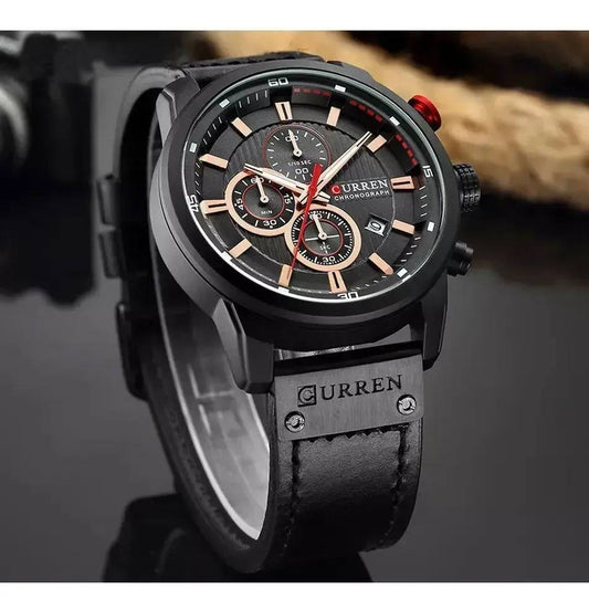 Reloj Curren 8291 Original Pulso Cuero
